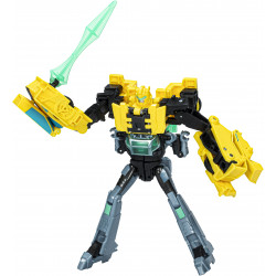 Hasbro - Transformers - EarthSpark Cyber-Combiner Bumblebee und Mo Malto