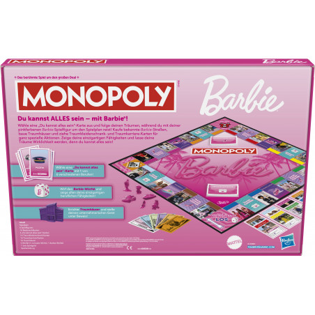 Hasbro - Monopoly Barbie