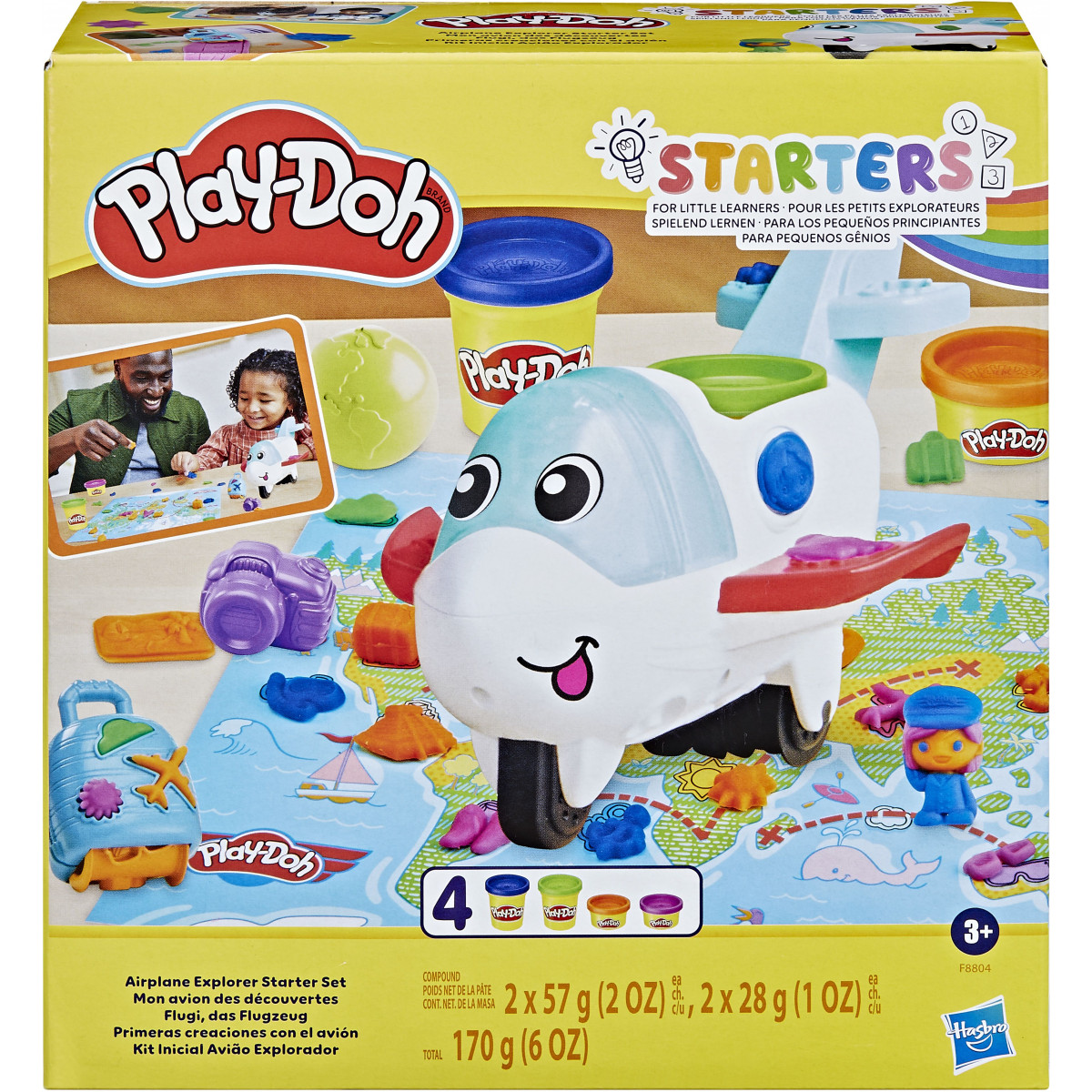 Hasbro - Play-Doh - Flugi, das Flugzeug