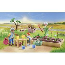 PLAYMOBIL 71443 - Country - Idyllischer Gemüsegarten bei den Großeltern