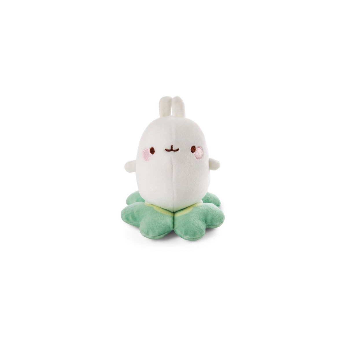 NICI - Molang - Kuscheltier 12cm auf Kleeblatt