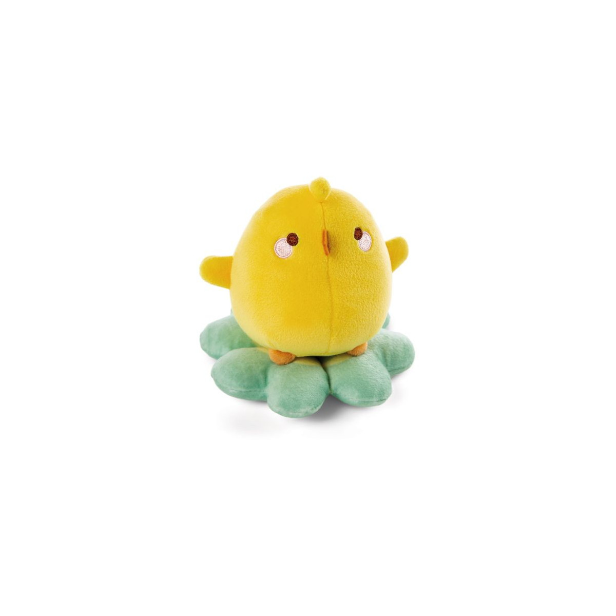 NICI - Molang - Kuscheltier Piu Piu 10cm auf Kleeblatt