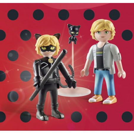 PLAYMOBIL 71337 - Miraculous - Adrien & Cat Noir
