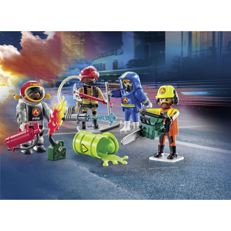 PLAYMOBIL 71468 - Action Heroes - My Figures: Feuerwehr