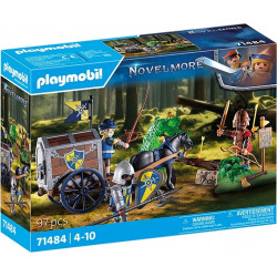 PLAYMOBIL 71484 - Novelmore - Überfall auf Transportwagen