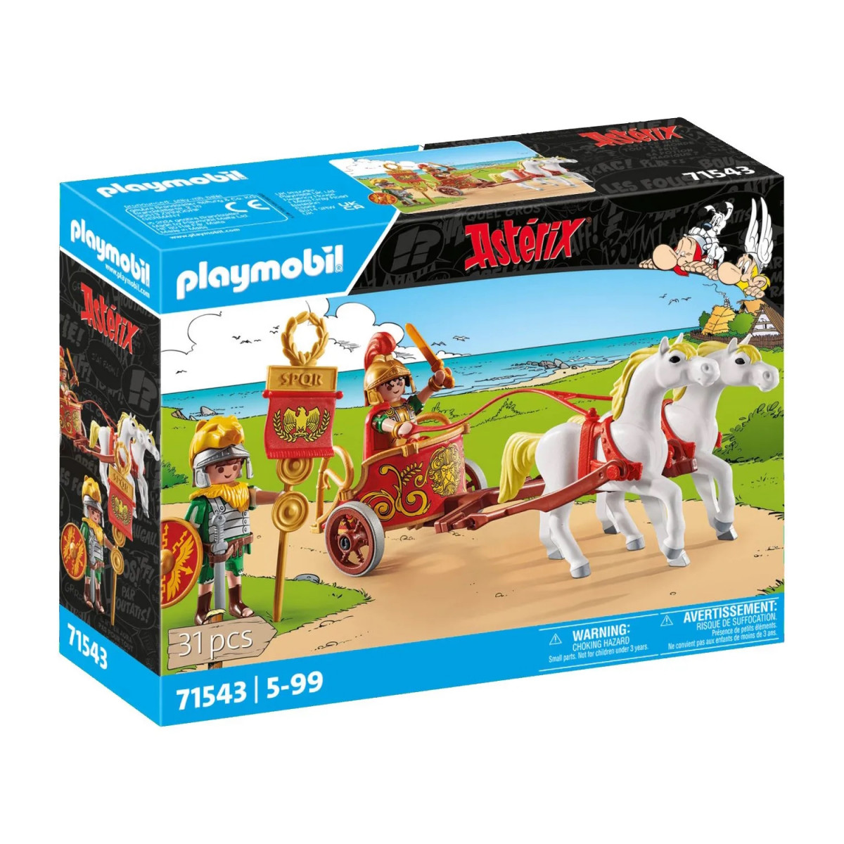 PLAYMOBIL 71543 - Asterix - Römischer Streitwagen