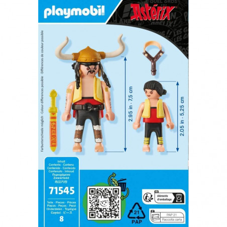 PLAYMOBIL 71545 - Asterix - Costa y Bravo und Pepe