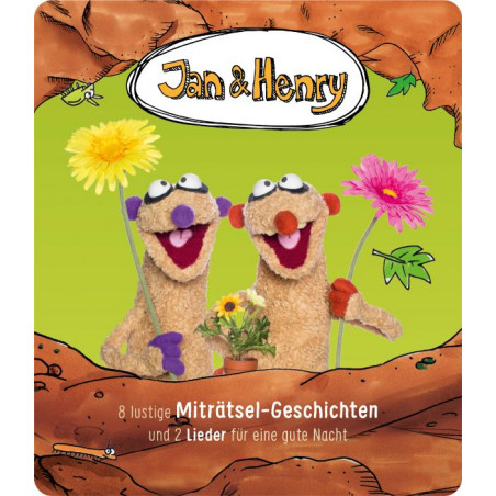 Tonies - Jan & Henry - 8 Rätsel und 2 Lieder