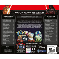 Fantasy Flight Games - Star Wars Unlimited - Der Funke einer Rebellion, Zwei-Spieler-Starter