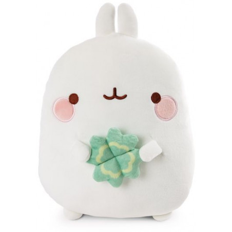 NICI - Molang - Kissen mit Kleeblatt 30x23cm figürlich