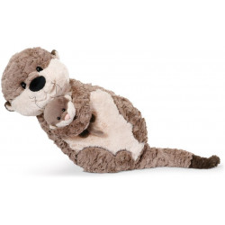 NICI - Forest Friends - Green - Kissen Otter Oda & Odalina 40x20cm figürlich