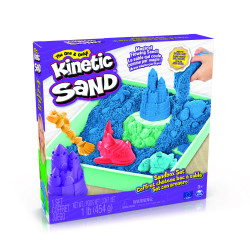 Spin Master - Kinetic Sand - Sand Box Set Blau (454g)