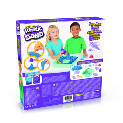 Spin Master - Kinetic Sand - Sand Box Set Blau (454g)