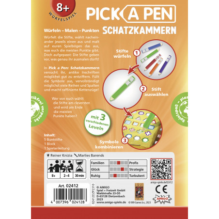 Amigo Spiele - Pick a Pen - Schatzkammern