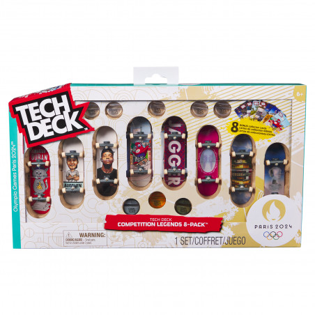 Spin Master - Tech Deck - Competition Legends 8-Pack