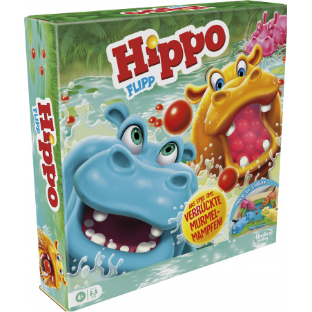 Hasbro - Hippo Flipp - Das Spiel ums verrückte Murmelmampfen, Refresh