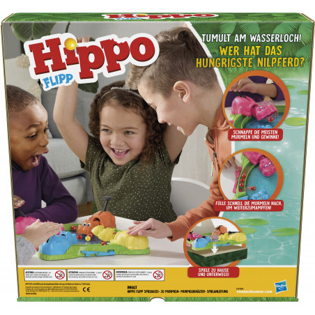 Hasbro - Hippo Flipp - Das Spiel ums verrückte Murmelmampfen, Refresh