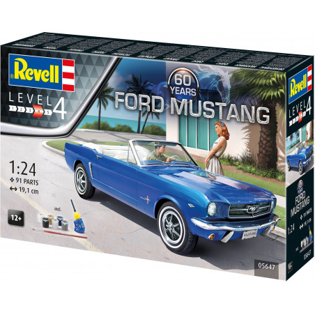 Revell - Geschenkset 60th Anniversary of Ford Mustang