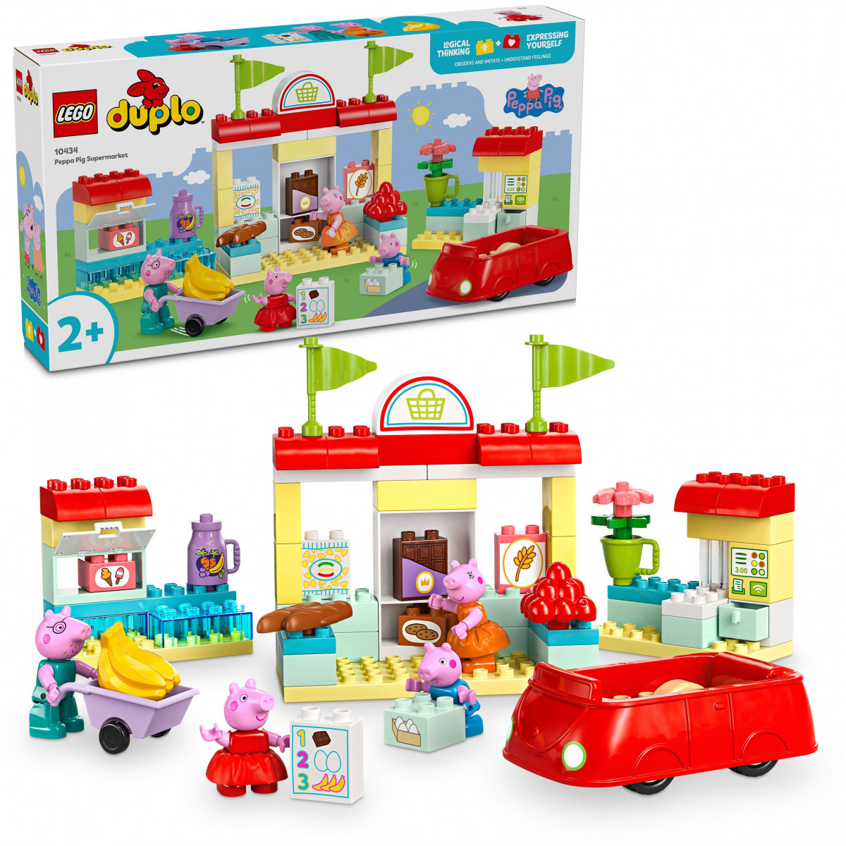 LEGO DUPLO Peppa Pig 10434 - Peppas Supermarkt