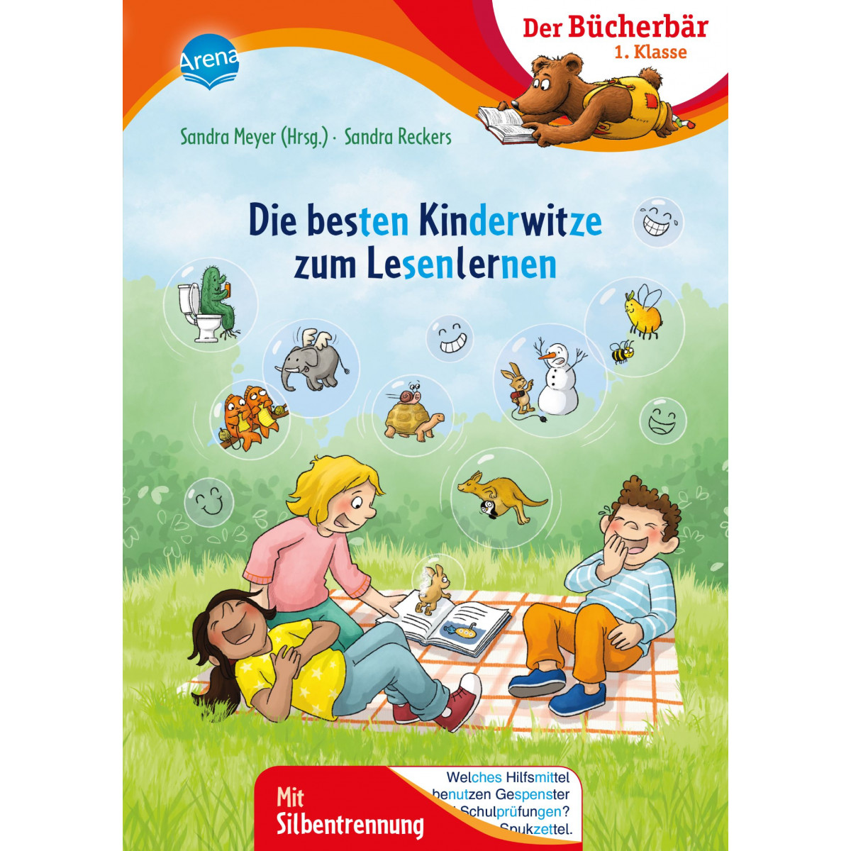 Arena Verlag - Themengeschichten mit Silbentrennung - Die besten Kinderwitze zum Lesenlernen