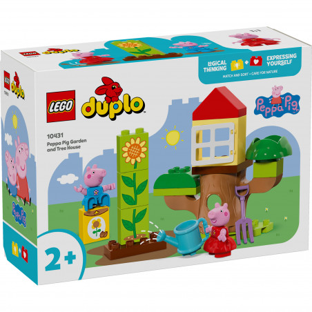 LEGO DUPLO Peppa Pig 10431 - Peppas Garten mit Baumhaus