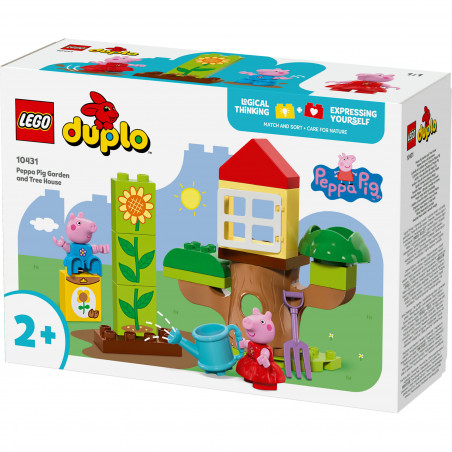 LEGO DUPLO Peppa Pig 10431 - Peppas Garten mit Baumhaus