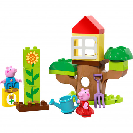 LEGO DUPLO Peppa Pig 10431 - Peppas Garten mit Baumhaus