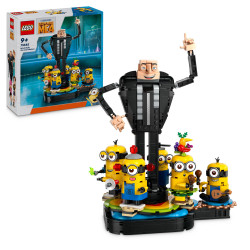 LEGO Minions 75582 - Brick-Built Gru and Minions