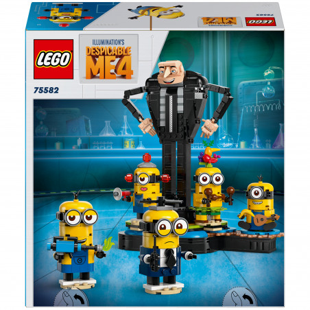 LEGO Minions 75582 - Brick-Built Gru and Minions