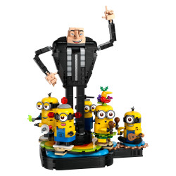 LEGO Minions 75582 - Brick-Built Gru and Minions