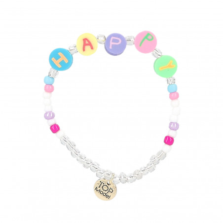 Depesche - TOPModel Armband Happy Botschaft JOY