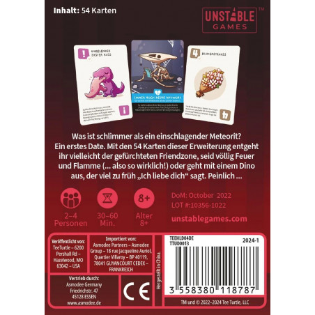 Unstable Games - Happy Little Dinosaurs - Desaströse Dates Unstable Games - Happy Little Dinosaurs - Desaströse Dates