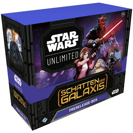 Fantasy Flight Games - Star Wars Unlimited – Schatten der Galaxis – Prerelease-Box (DE)