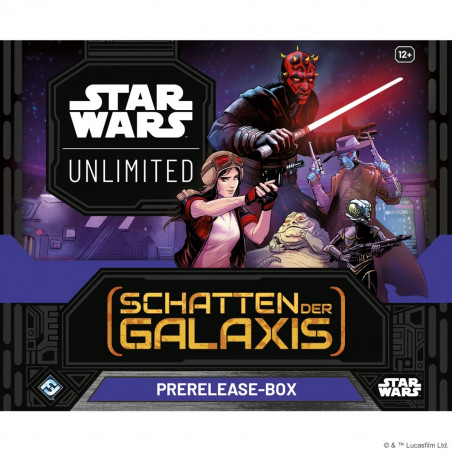 Fantasy Flight Games - Star Wars Unlimited – Schatten der Galaxis – Prerelease-Box (DE)