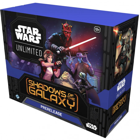 Fantasy Flight Games - Star Wars Unlimited – Shadows of the Galaxy – Prerelease-Box (EN)
