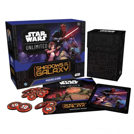 Fantasy Flight Games - Star Wars Unlimited – Shadows of the Galaxy – Prerelease-Box (EN)