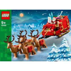 LEGO Iconic 40499 - Schlitten des Weihnachtsmanns