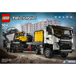 LEGO Technic 42175 - Volvo FMX LKW mit EC230 Electric Raupenbagger