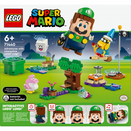 LEGO Super Mario 71440 - Abenteuer mit dem interaktiven LEGO Luigi