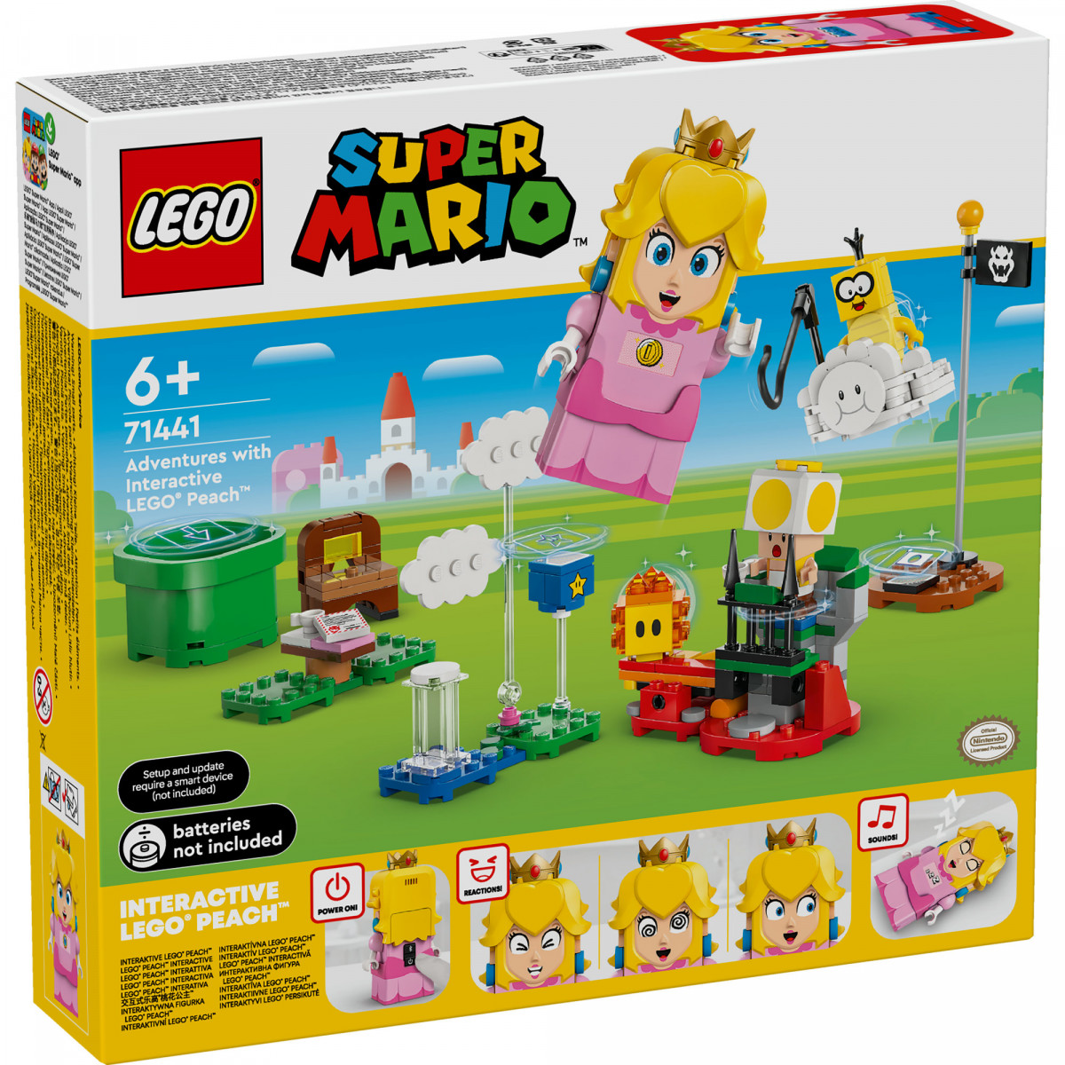 LEGO Super Mario 71441 - Abenteuer mit der interaktiven LEGO Peach