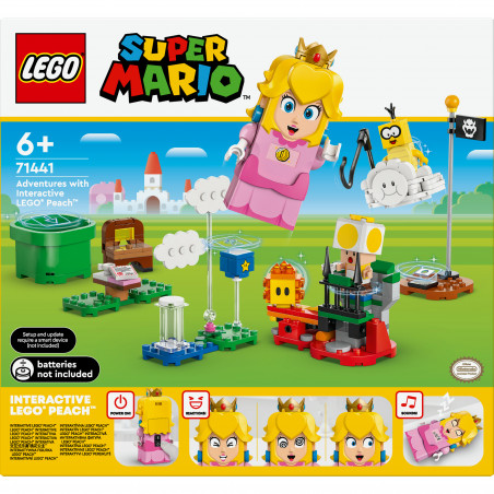 LEGO Super Mario 71441 - Abenteuer mit der interaktiven LEGO Peach