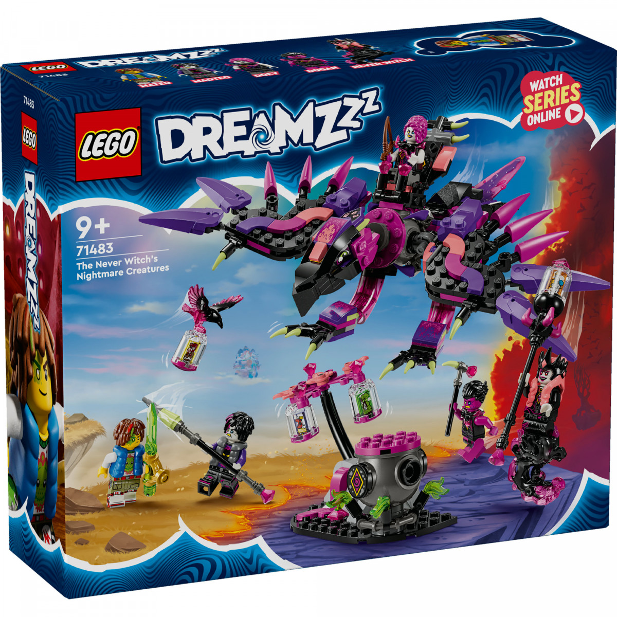 LEGO DREAMZzz 71483 - Die Albtraumkreaturen der Nimmerhexe