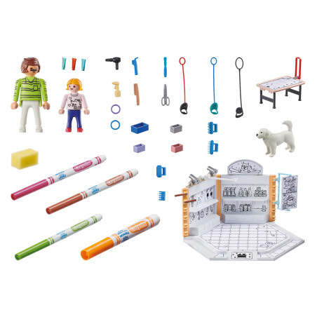 PLAYMOBIL 71514 - Color - Hundesalon