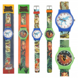 Depesche - Dino World Silikon-Armbanduhr