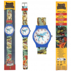 Depesche - Dino World Silikon-Armbanduhr