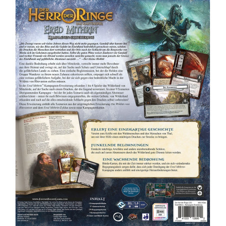 Fantasy Flight Games - Der Herr der Ringe: Das Kartenspiel - Ered Mithrin, Kampagnen-Erweiterung Fantasy Flight Games - Der Herr der Ringe: Das Kartenspiel - Ered Mithrin, Kampagnen-Erweiterung