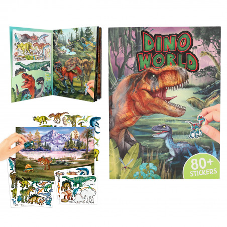 Depesche - Dino World mit Puffy Stickern