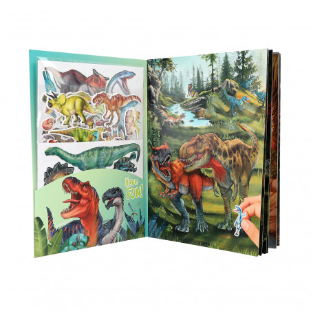 Depesche - Dino World mit Puffy Stickern