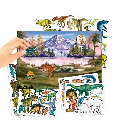 Depesche - Dino World mit Puffy Stickern