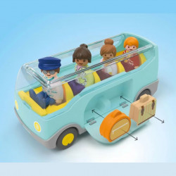 PLAYMOBIL JUNIOR 71682 - Reisebus